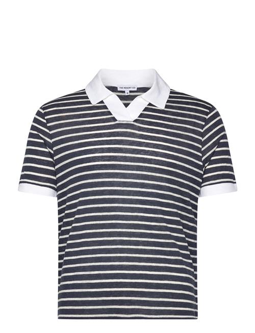 Resort Polo Navy Striped The Resort Co. Navy