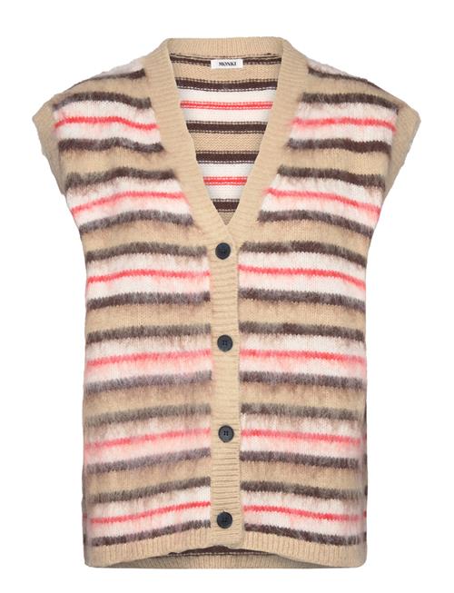 Knitted Vest Monki Beige
