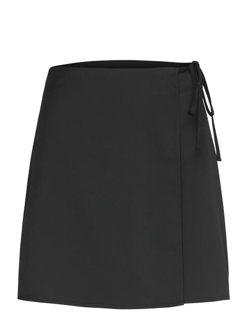 Mini Wrap Skirt Monki Black