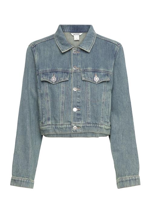 Cropped Denim Jacket Monki Blue