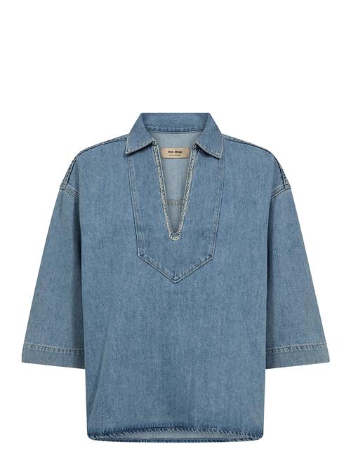 Mmmerla Deco Shirt MOS MOSH Blue