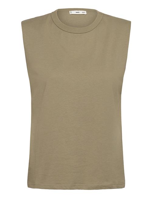Short-Sleeved Cotton T-Shirt Mango Yellow