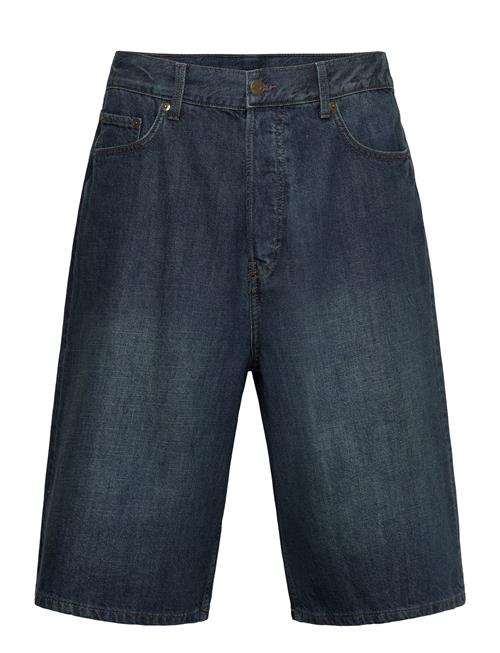 Astro Denim Loose Baggy Shorts Weekday Blue