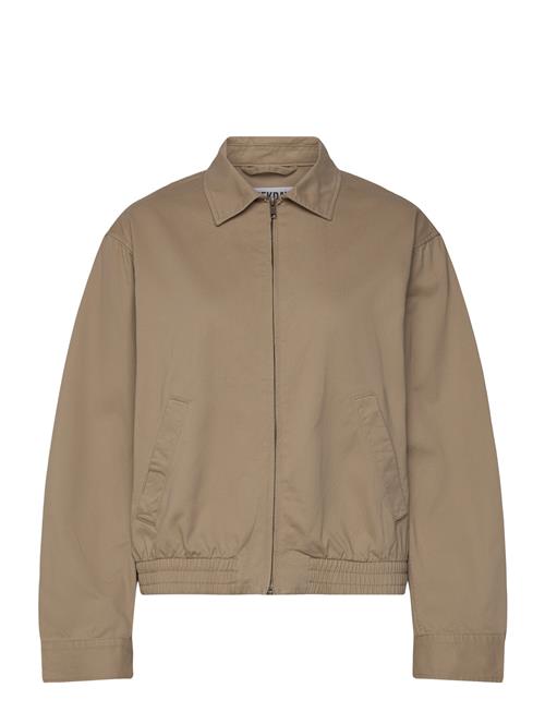 Regular Cotton Jacket Weekday Beige