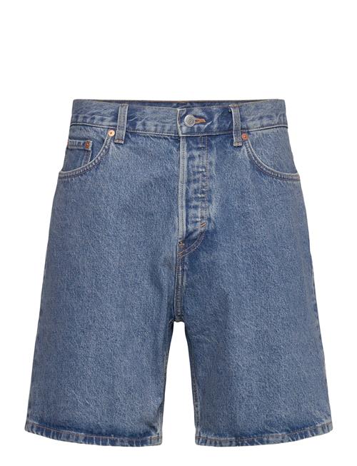 Space Relaxed Denim Shorts Weekday Blue