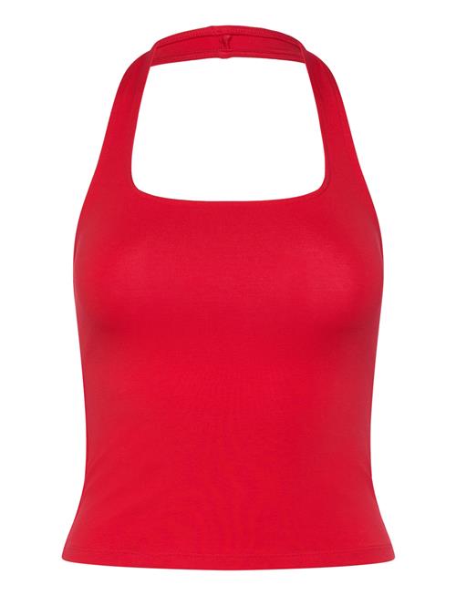 Square Neck Tank Top Weekday Red
