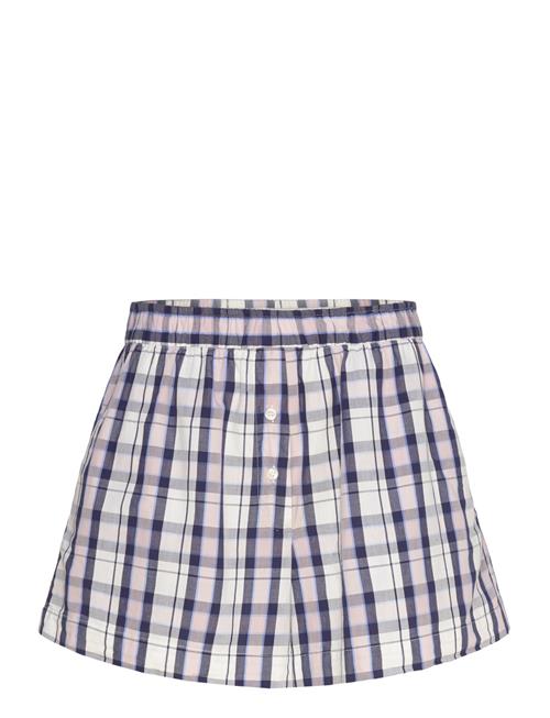 Relaxed Cotton Boxer Shorts Monki Yellow