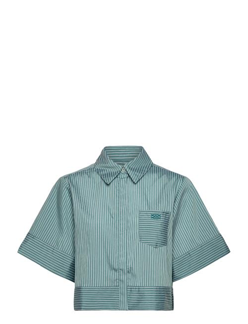 Selene Cropped Shirt Malina Blue