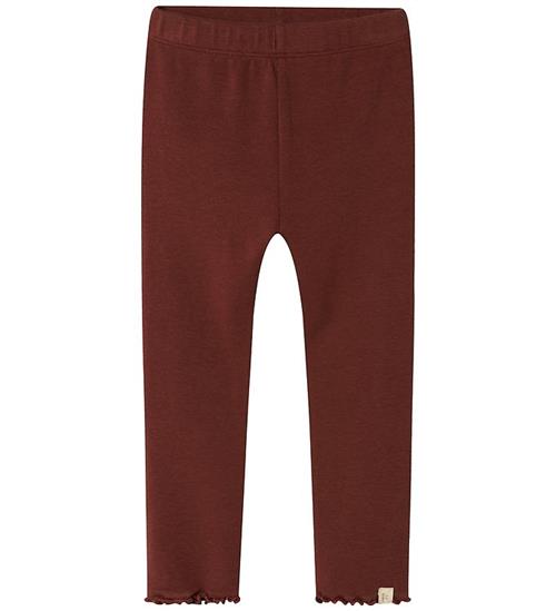Lil Atelier Leggings - NmfGayo - Hot Chocolate