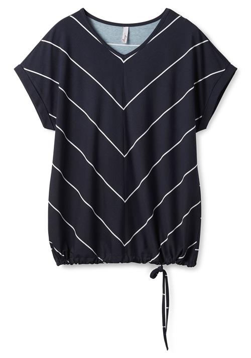 Se SHEEGO Shirts  mørkeblå / hvid ved About You