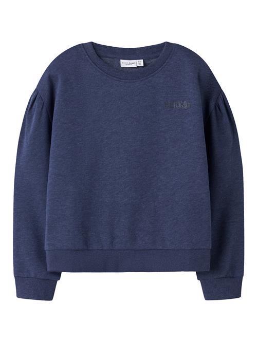 NAME IT Kort Sweatshirt Vima Blueprint Squad Blue