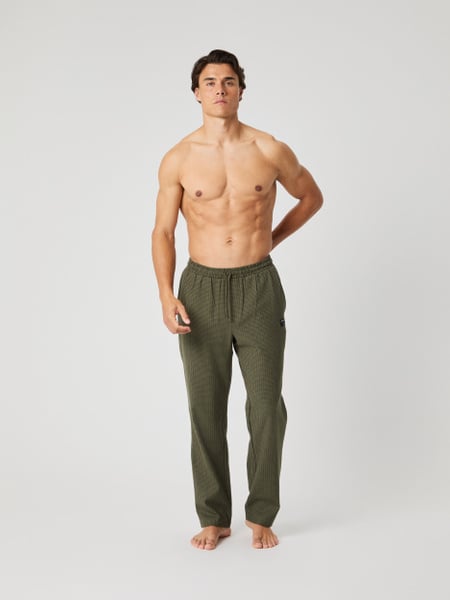 Björn Borg Core Flannel Pyjama Pants Grøn, L