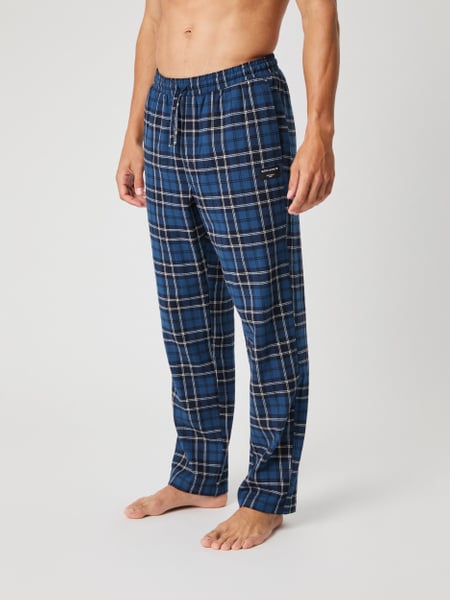 Björn Borg Core Flannel Pyjama Pants Blå, L