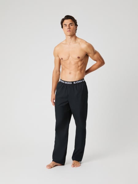 Björn Borg Core Woven Logo Pyjama Pants Sort, XL