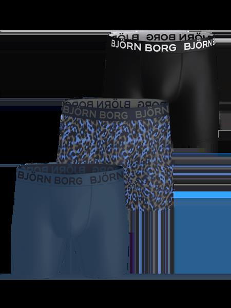 Se Björn Borg Sports Microfiber Boxers 3-pack Multi, M hos Björn Borg