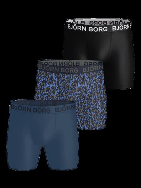 Se Björn Borg Sports Microfiber Boxers 3-pack Multi, XS hos Björn Borg