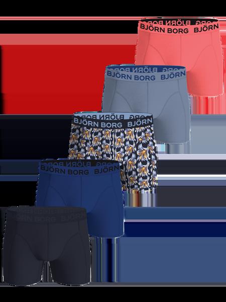 Björn Borg Cotton Stretch Boxers 5-pack Multi, XL