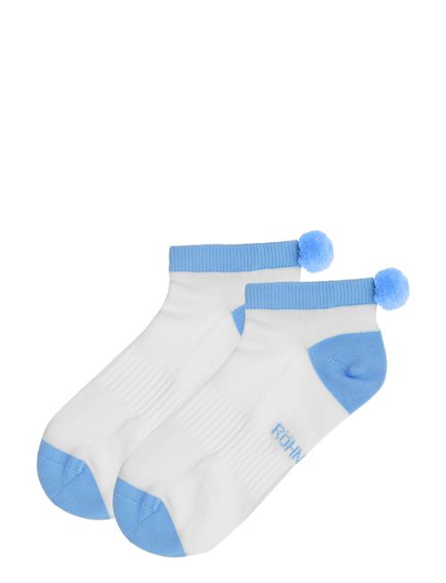 2-Pack Functional Pompom Socks Röhnisch White