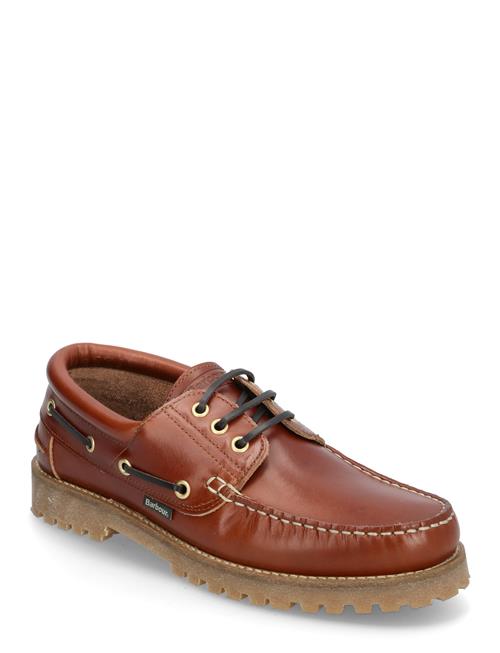 Barbour Deck Boat Shoe Barbour Brown