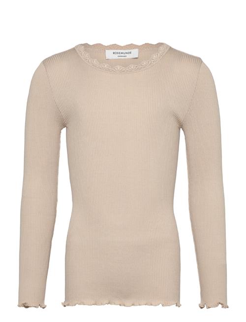 Rkbeatha Ls Lace Top Rosemunde Kids Beige