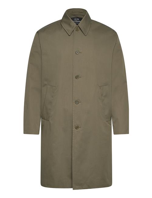 Se Repellent Twill Curtis Coat Mads Nørgaard Green ved Booztlet