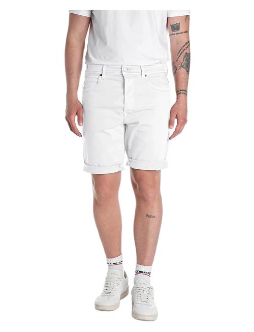 Se Rbj.981 Short Shorts Tapered Replay White ved Booztlet