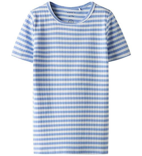 Name It T-shirt - Rib - NkfSuraja - Serenity/Bright White