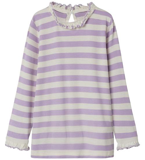 Name It Bluse - NmfPrakula - Lavendula/Bright White