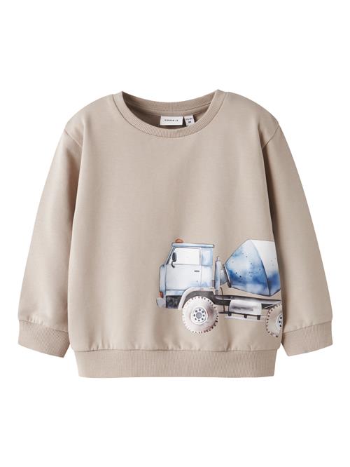 Se NAME IT Sweatshirt Narina Box Island Fossil hos SmartKidz
