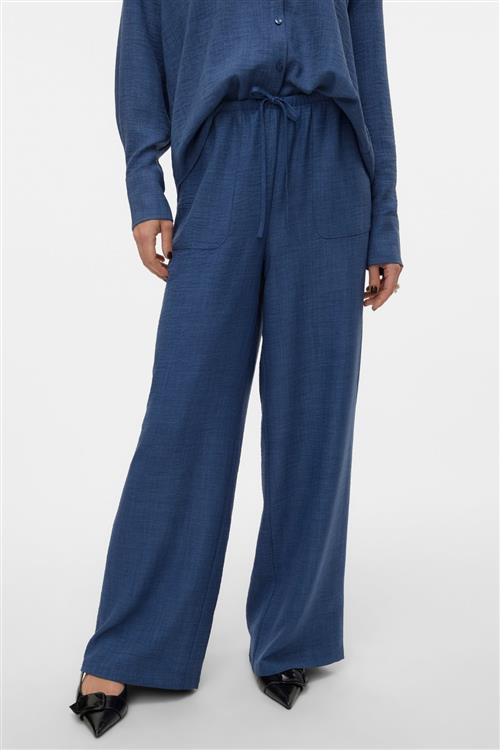 Melaney Loose Pant - Navy Blazer - Vero Moda