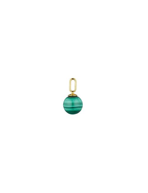 St Drop Charm Design Letters Green