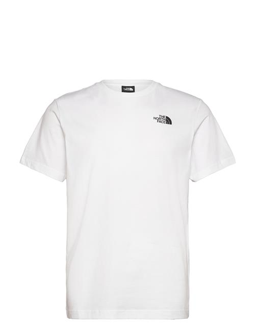 M Vertical Ss Tee The North Face White