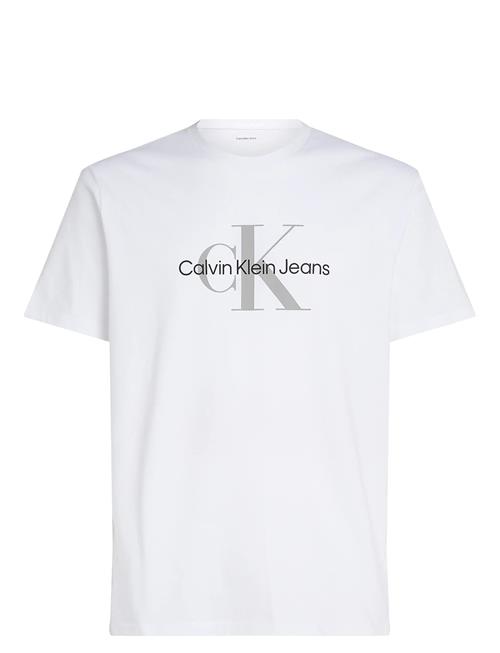 Ss Hero Monologo Tee 30S Calvin Klein Jeans White