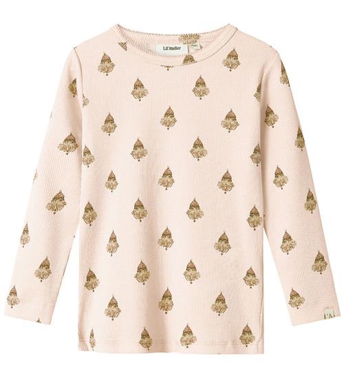Lil' Atelier Bluse - Rib - NmfLavo - Pastel Parchment