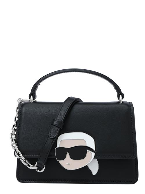 Karl Lagerfeld Håndtaske 'Ikonik 2.0'  nude / sort / hvid
