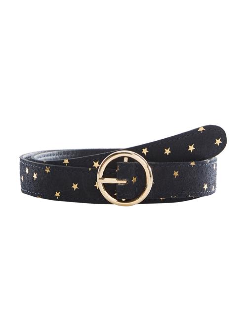 MANGO KIDS Bælte  navy / guld