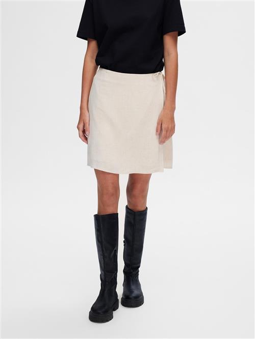 SELECTED Nederdel  greige