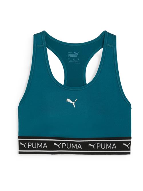 Se PUMA Sports-BH '4KEEPS'  petroleum / sort / hvid ved About You