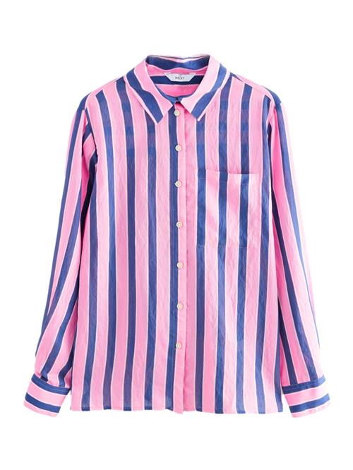 Next Bluse  safir / mørk pink