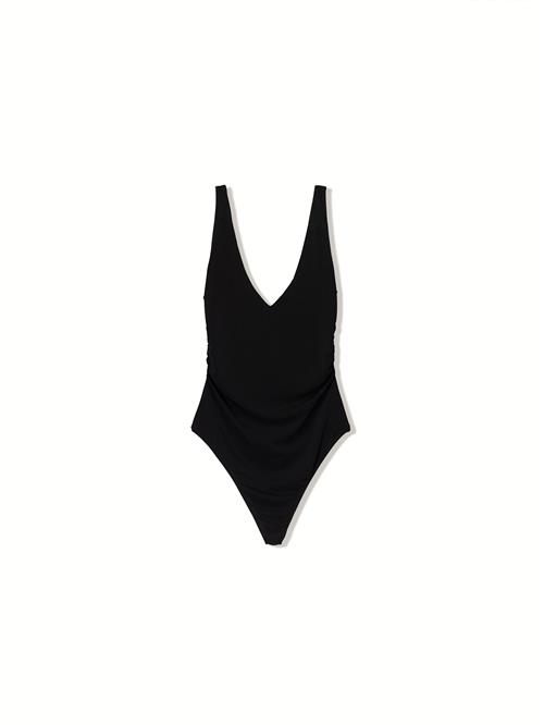 Bershka Shirtbody  sort