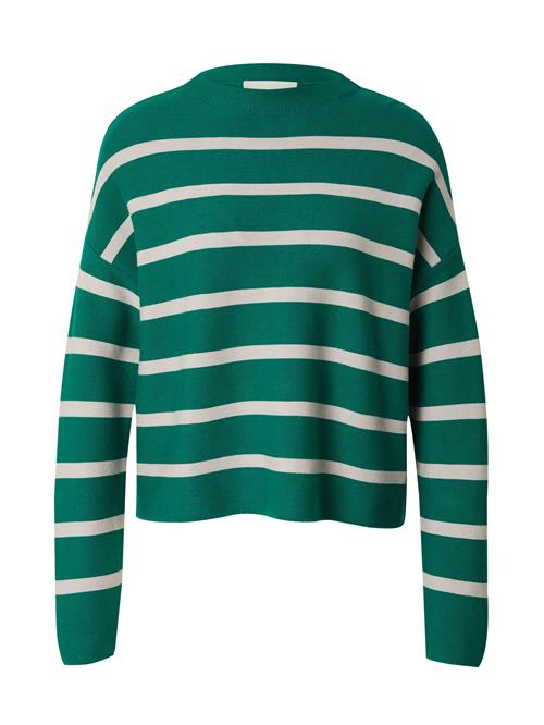 ARMEDANGELS Pullover 'MERINAA'  taupe / mørkegrøn