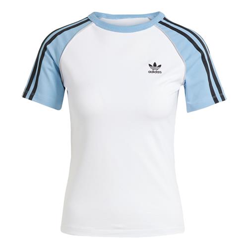 ADIDAS ORIGINALS Shirts 'Adicolor'  lyseblå / sort / hvid