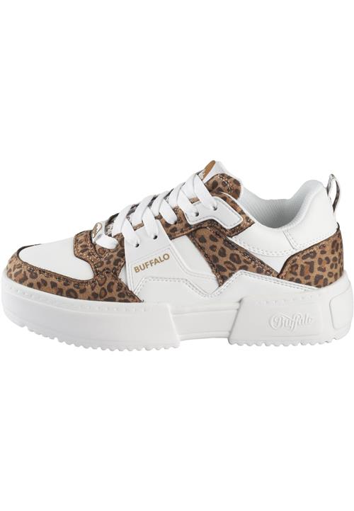 BUFFALO Sneaker low 'Rse V2'  lysebrun / mørkebrun / hvid