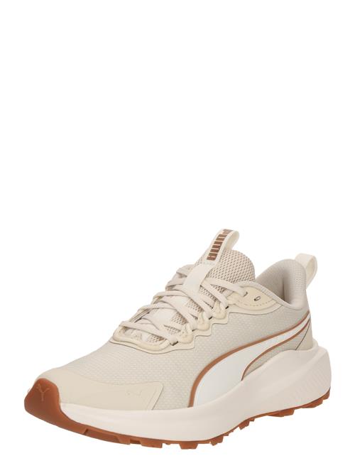 PUMA Løbesko 'Skyrocket'  brun / hvid / uldhvid