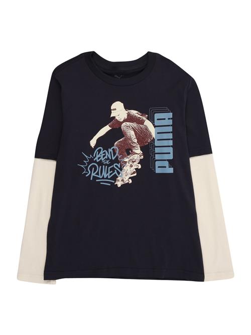 PUMA Shirts 'Mid90s'  blå / marin / brun / hvid