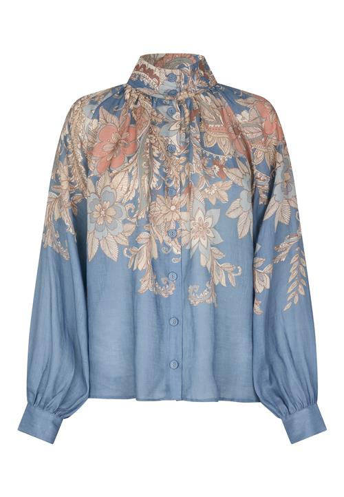 Dea Kudibal Bluse 'Nita'  blue denim / blandingsfarvet