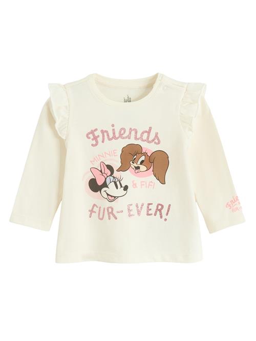 Se Cool Club Bluse  karamel / lyserød / sort / uldhvid ved About You