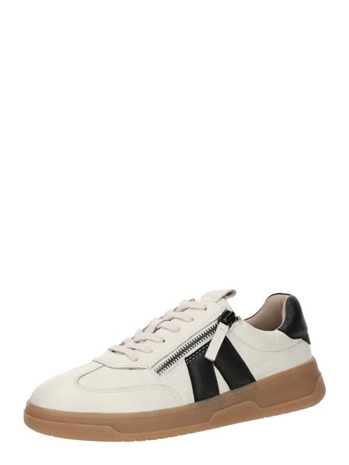 Se CAPRICE Sneaker low 'FAYE'  sort / hvid ved About You