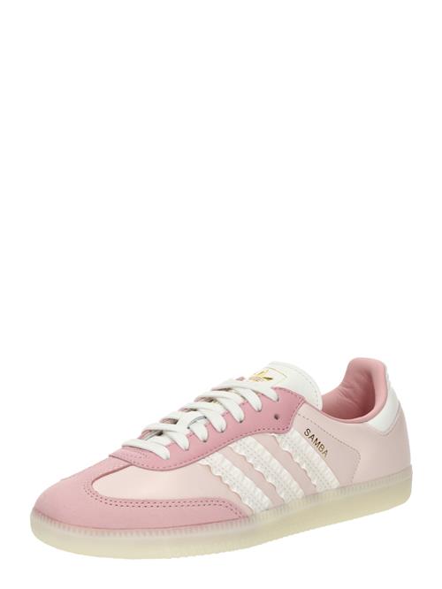 ADIDAS ORIGINALS Sneaker low 'SAMBA'  guld / gammelrosa / pastelpink / hvid