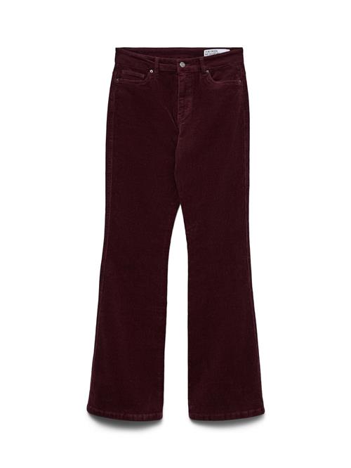 Se VERO MODA Bukser 'VMSiga'  burgunder ved About You
